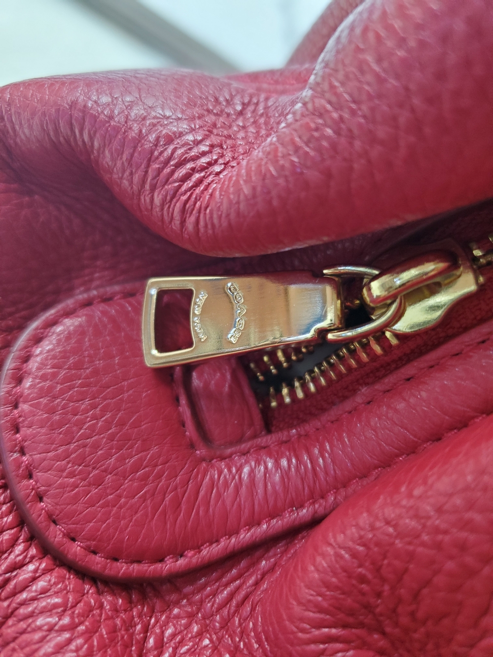 Coach Lexy Hot Pink Pebbled Leather Shoulder Tote REDUCED.. - Picture 12 of 16